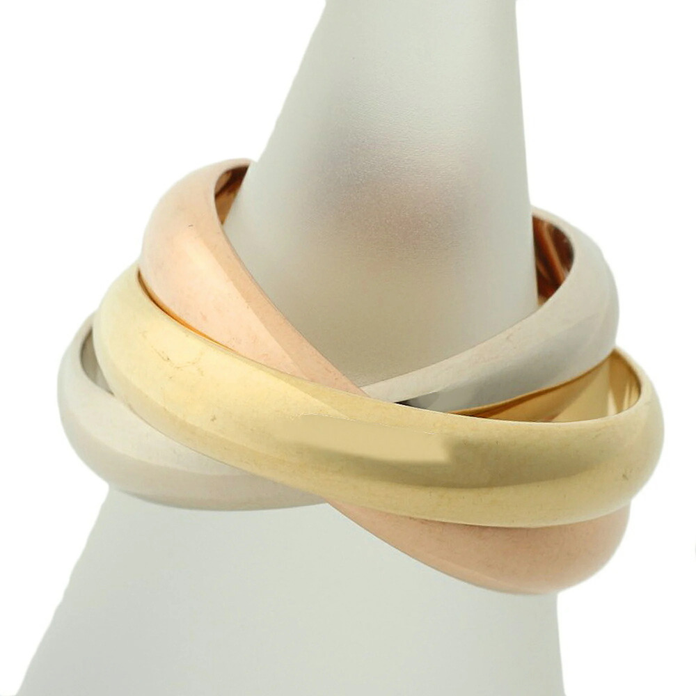 CARTIER 18k Gold Trinity Ring #48